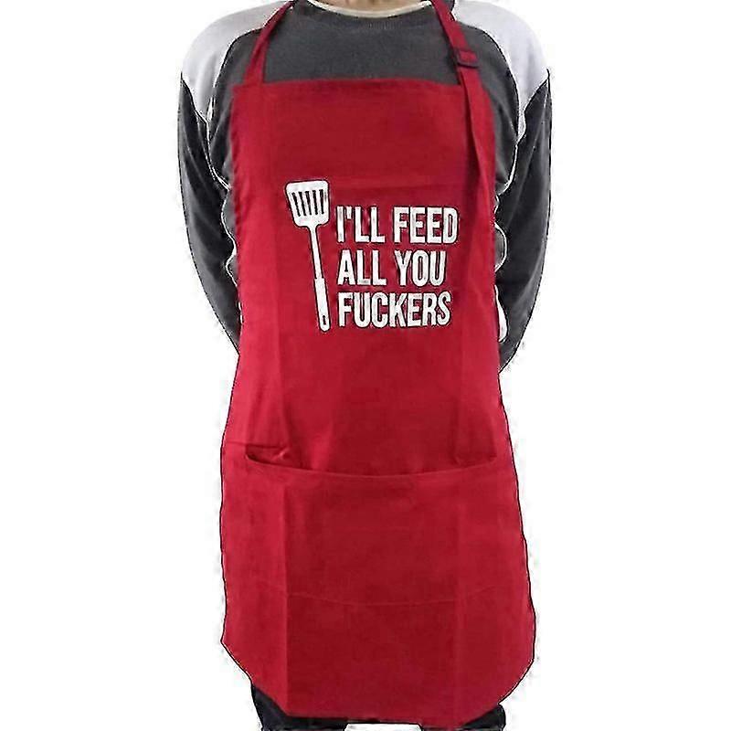 Luxora 3 Pockets Adjustable Bib Apron Thicker Version Waterproof With