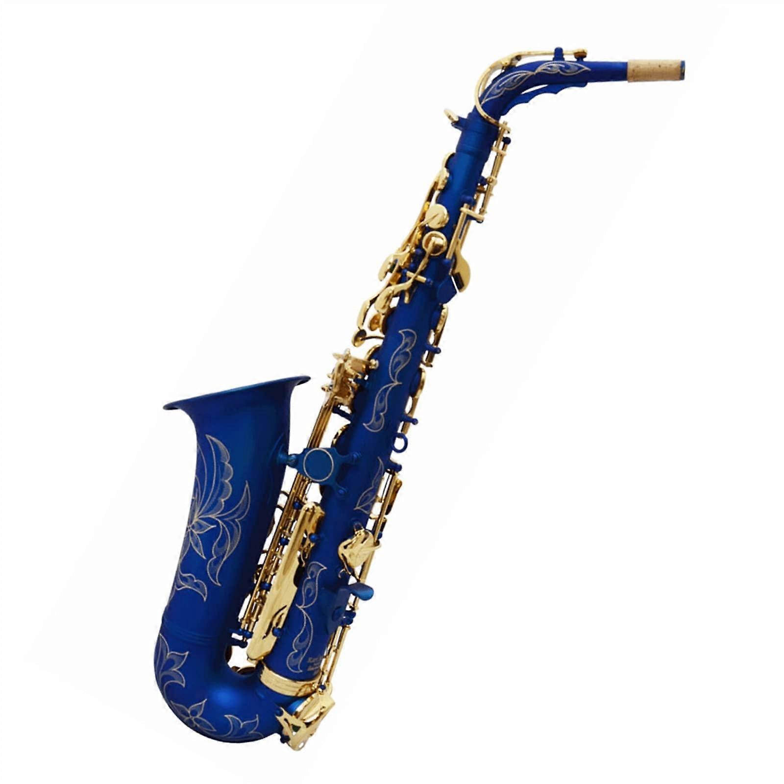 Alto Saxophone E Flat Matte Brass Beginner Friendly Design for Students with Durable Finish