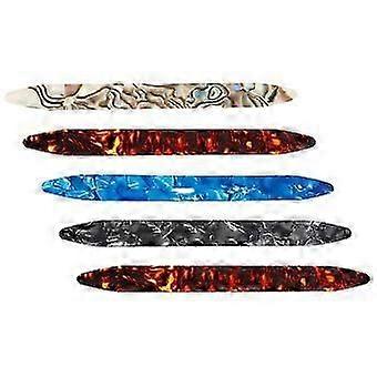 String Instrument Playing Picks Oud Music Instrument Assorted Color Flat Shape 5Pcs