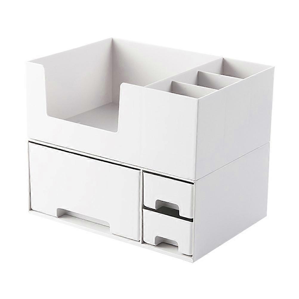 Makeup Organizer Plastica Storage Box Countertop Cosmetics Storage Case
