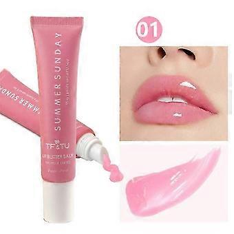 Tinted Lip Butter Balm - Glänzender, feuchtigkeitsspendender Mini-Lippenbalsam für ein hochglänzendes Finish - Glanz & Feuchtigkeit - Weichmachende und beruhigende Peptid-Lippenpflege