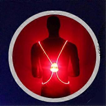 1pcs Light Up LED Reflective Vest Safety Belt Strap Night Running Cycling Glow