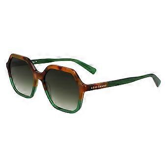 Sonnenbrillen LONGCHAMP LO760S N 263 BRAUN GRÜN HAVANA/GRÜN 56/17/140 DAMEN