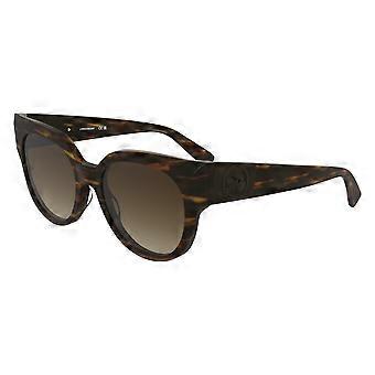 Zonnebril LONGCHAMP LO779S N 211 STRIPED BROWN 53/19/140 DAMES