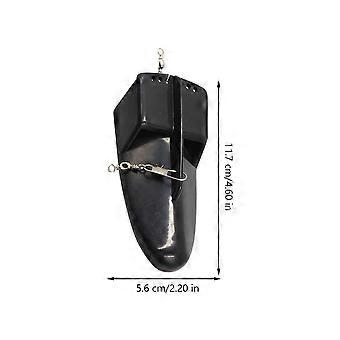 Boat Fishing Trolling Diving Board for Fishing Use Black Plastic Material