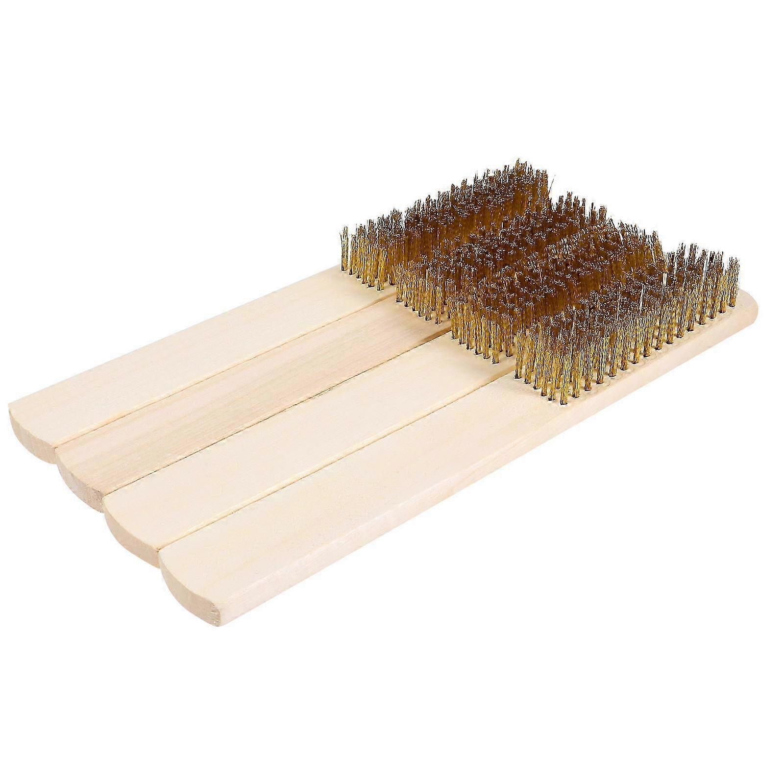 Polishing Wire Brush Rust Removal Copper Wire 4Pcs