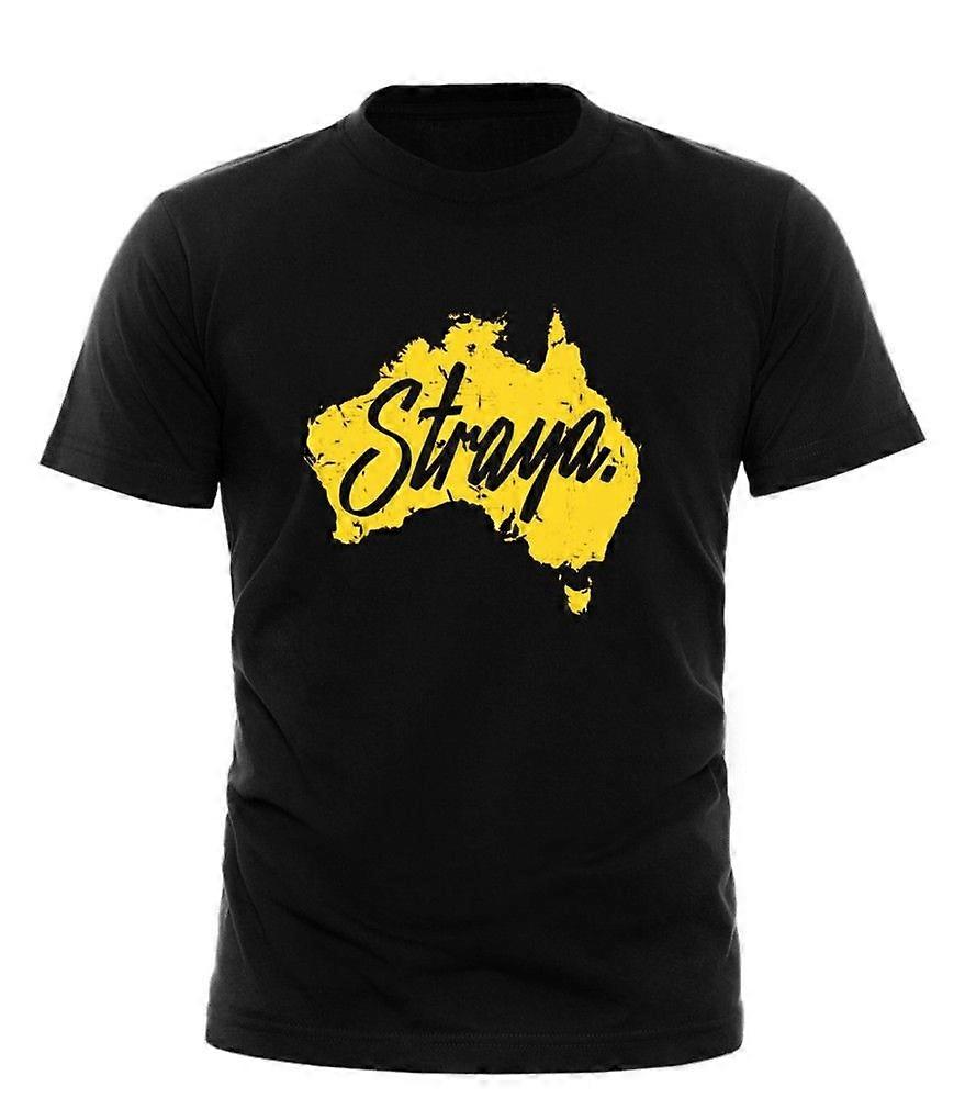 Straya Australia Map TShirt JA2919