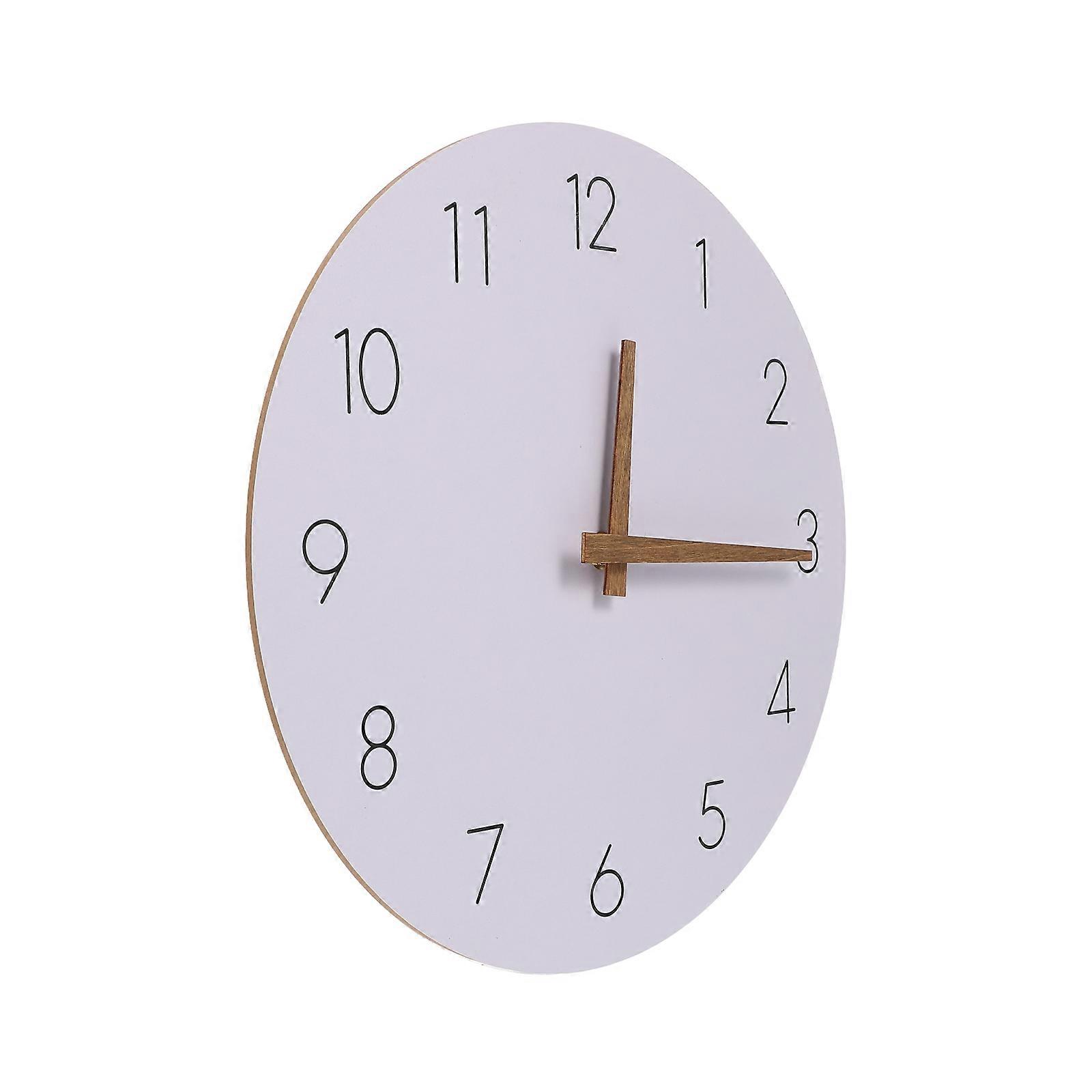 1pc Modern Style Wall Clock Creative Mute Hanging Clock Frameless Clock