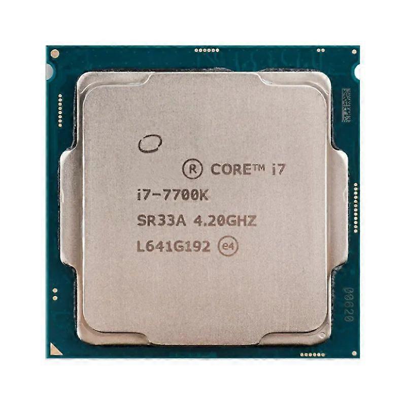 Core i7-7700K CPU - Socket LGA 1151 4 Cores 8 Threads 4.2GHz 8MB