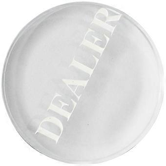 Transparent Crystal Poker Dealer for Convenient Game Dealer