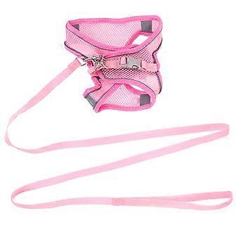Reflective Dog Harness Dog Harness with Leash for Pet Safety 5Sets