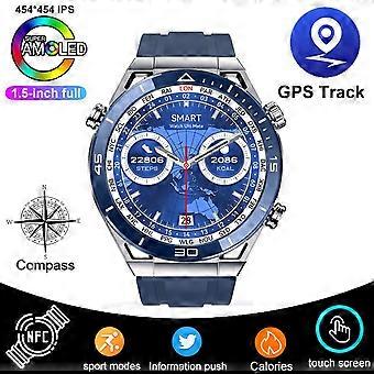 GPS für Huawei NFC Smart Watch Erwachsene DT Ultra HD Bildschirm Herzfrequenz Bluetooth Anruf IP68 Wasserdichte SmartWatch 2023
