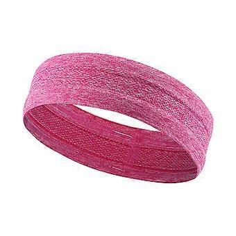 4pcs Headbands Non Anti Sweat Sports Headband Elastic Headdress Headwear Lightweight Head Wrap for Yoga Running Fitness Exercise