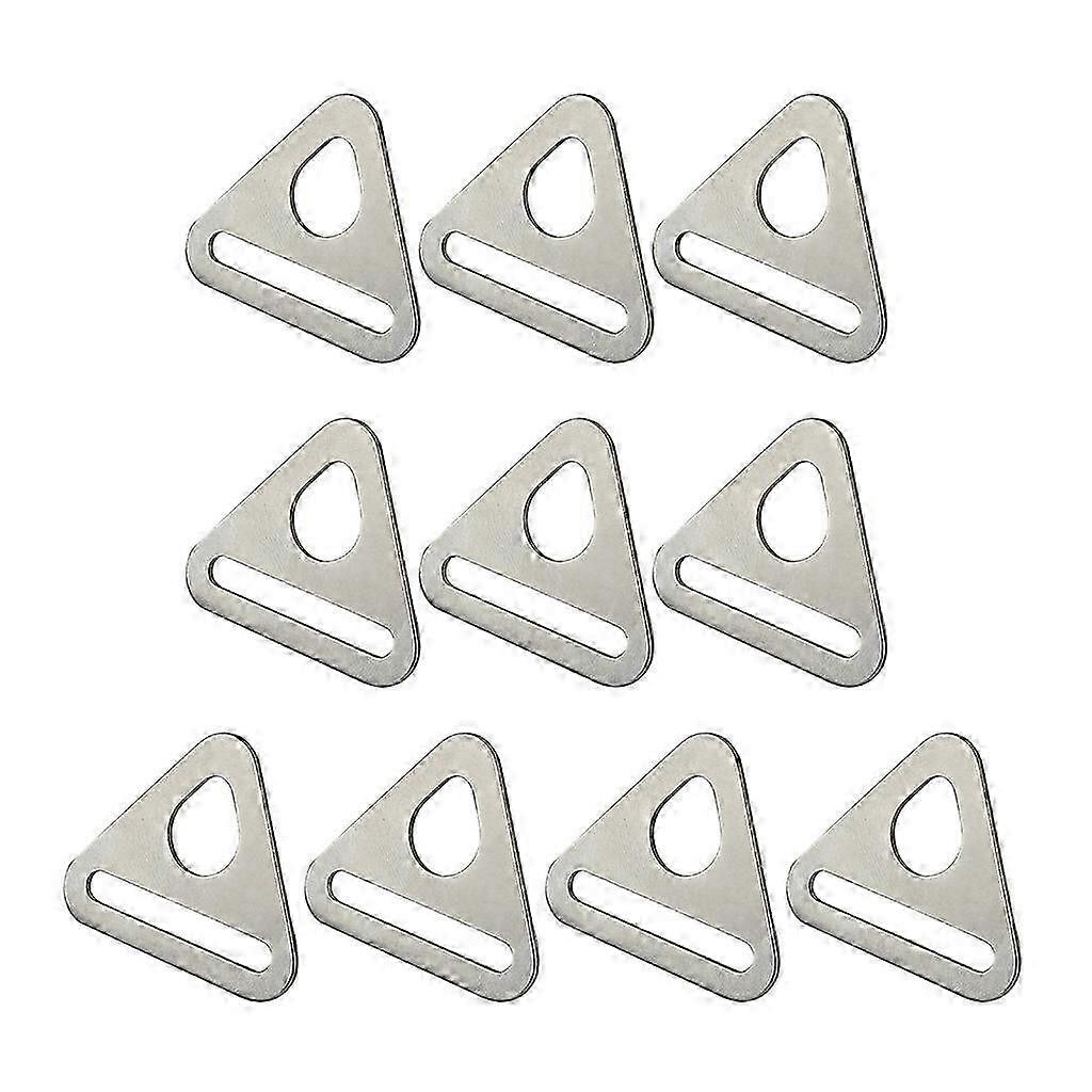 Stainless Steel Triangle Buckle Triangle Adjuster Ring Size Optional