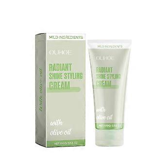 Nourishing Smoothing Hair Cream with Vitamin E & Citrus Extract  Deep Repair, Shine Boost, Frizz Control & Static Reduction  100g for Soft, Manageable