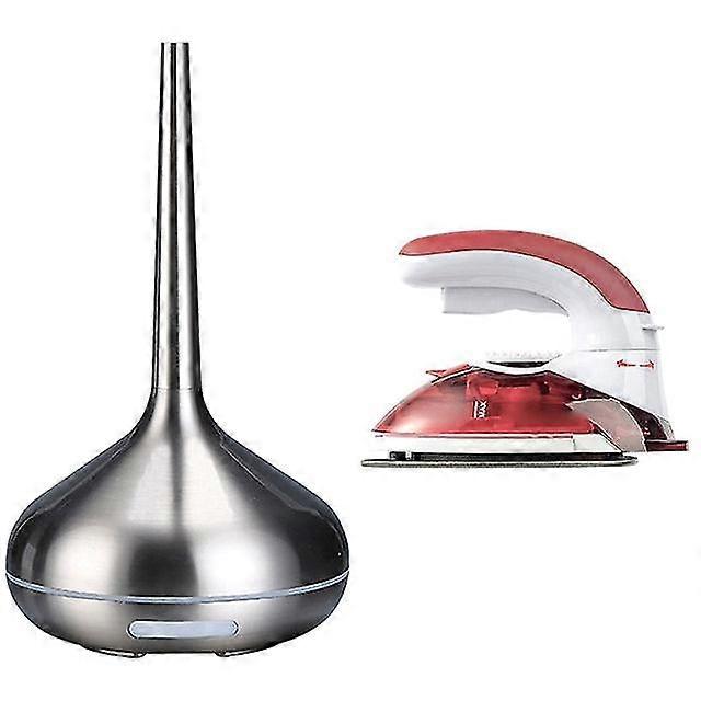 Air Humidifier Aromatherapy Diffuser Aroma Diffuser Machine & Mini Electric Steam Iron Portable Steamer