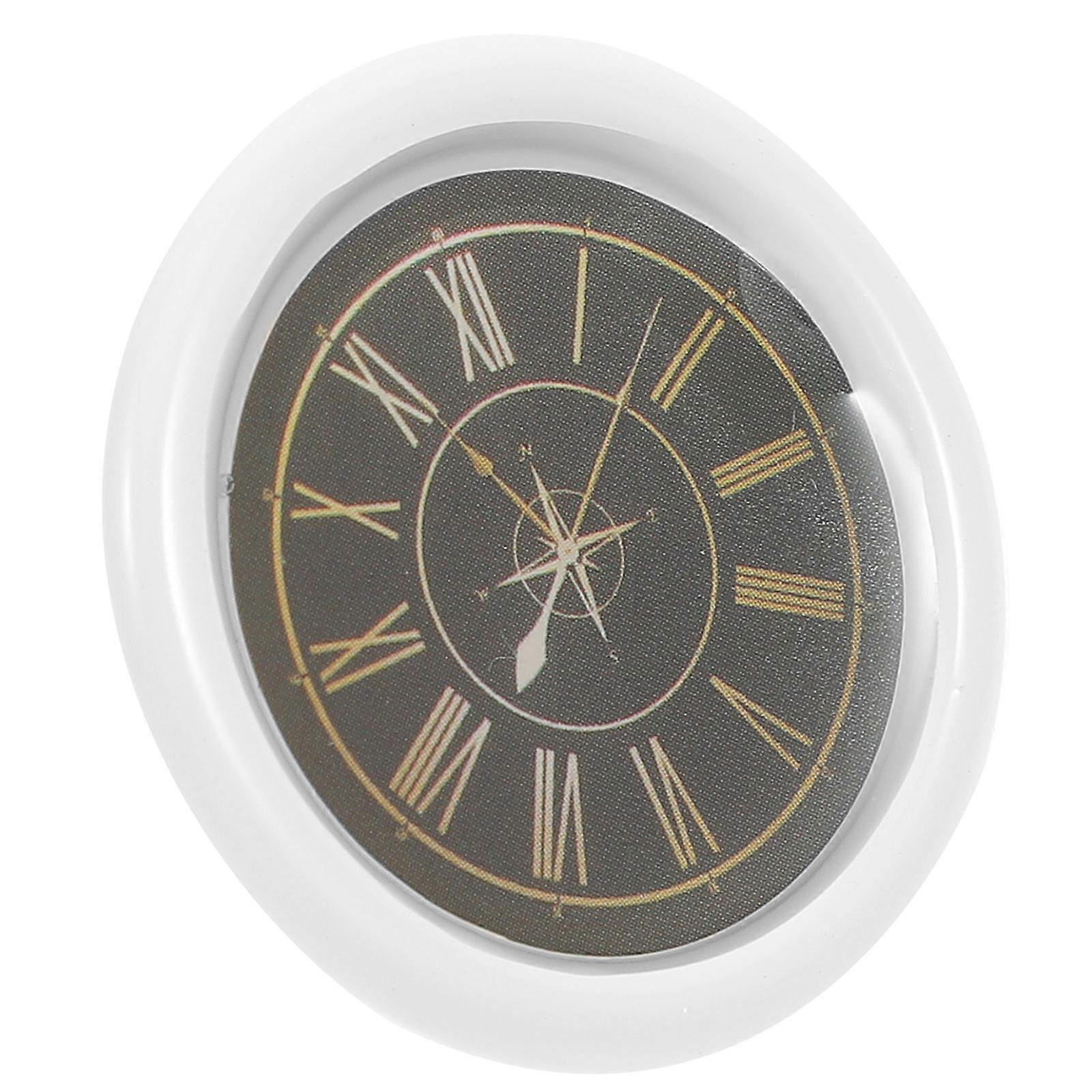 Miniature Wall Clock Mini Clock Model for Doll House Accessories