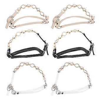 Alça para Salto Alto Antiderrapante Sapato Alça para Mulheres Eventos Formais Cores Sortidas 12X1CM Decorativas 3 Pares