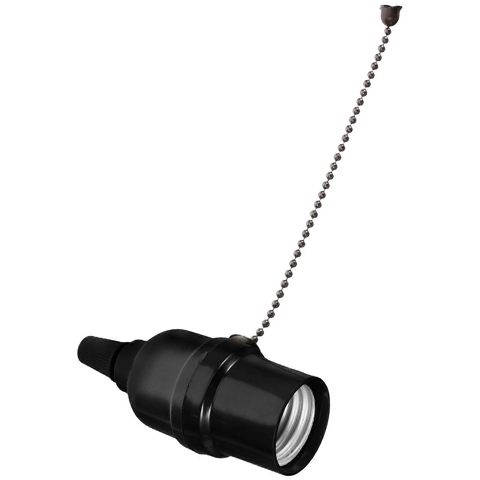 Pull Chain Light Fixture E26 Base Ceiling Light Pull Switch Light Socket Holder