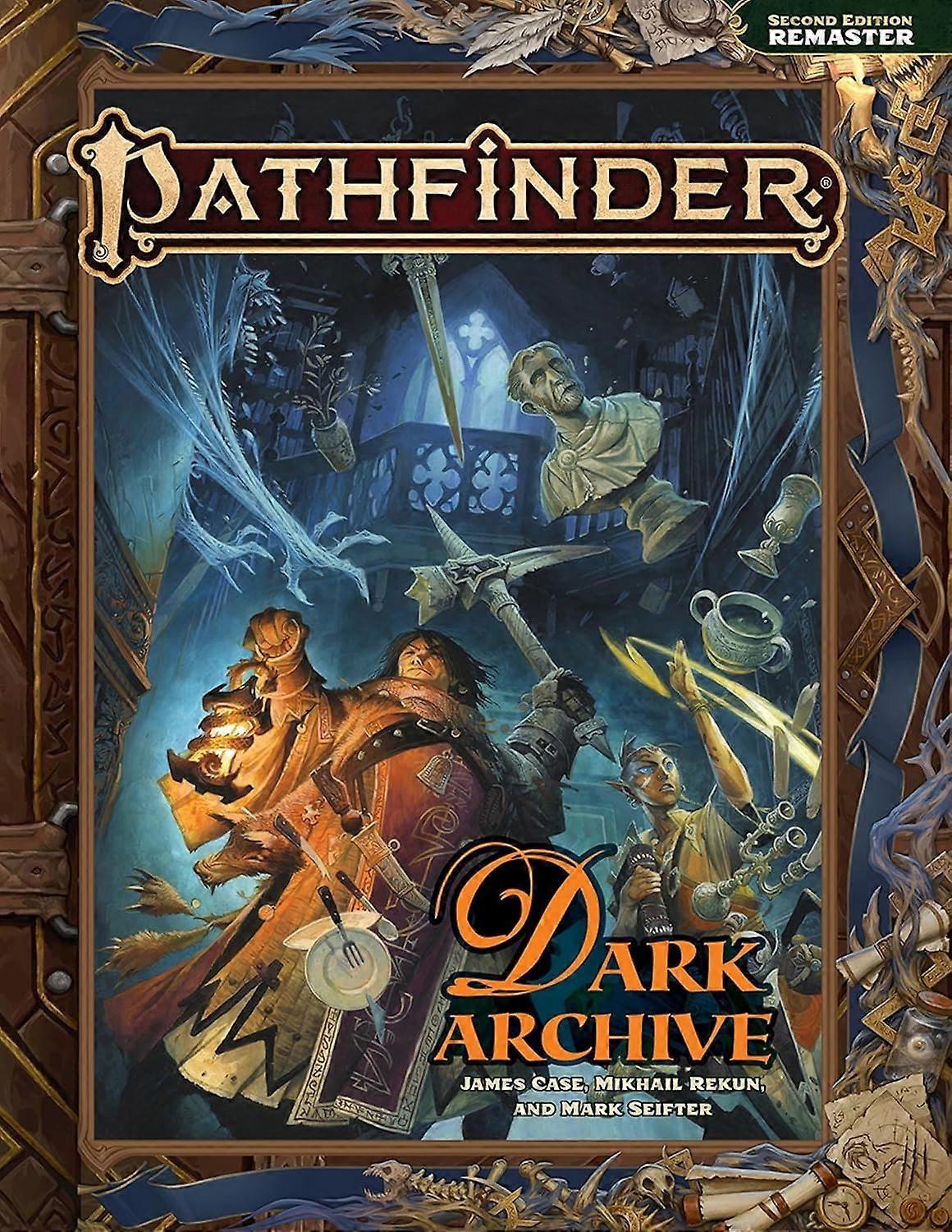 Pathfinder Dark Archive (Remastered) Sketch Cover