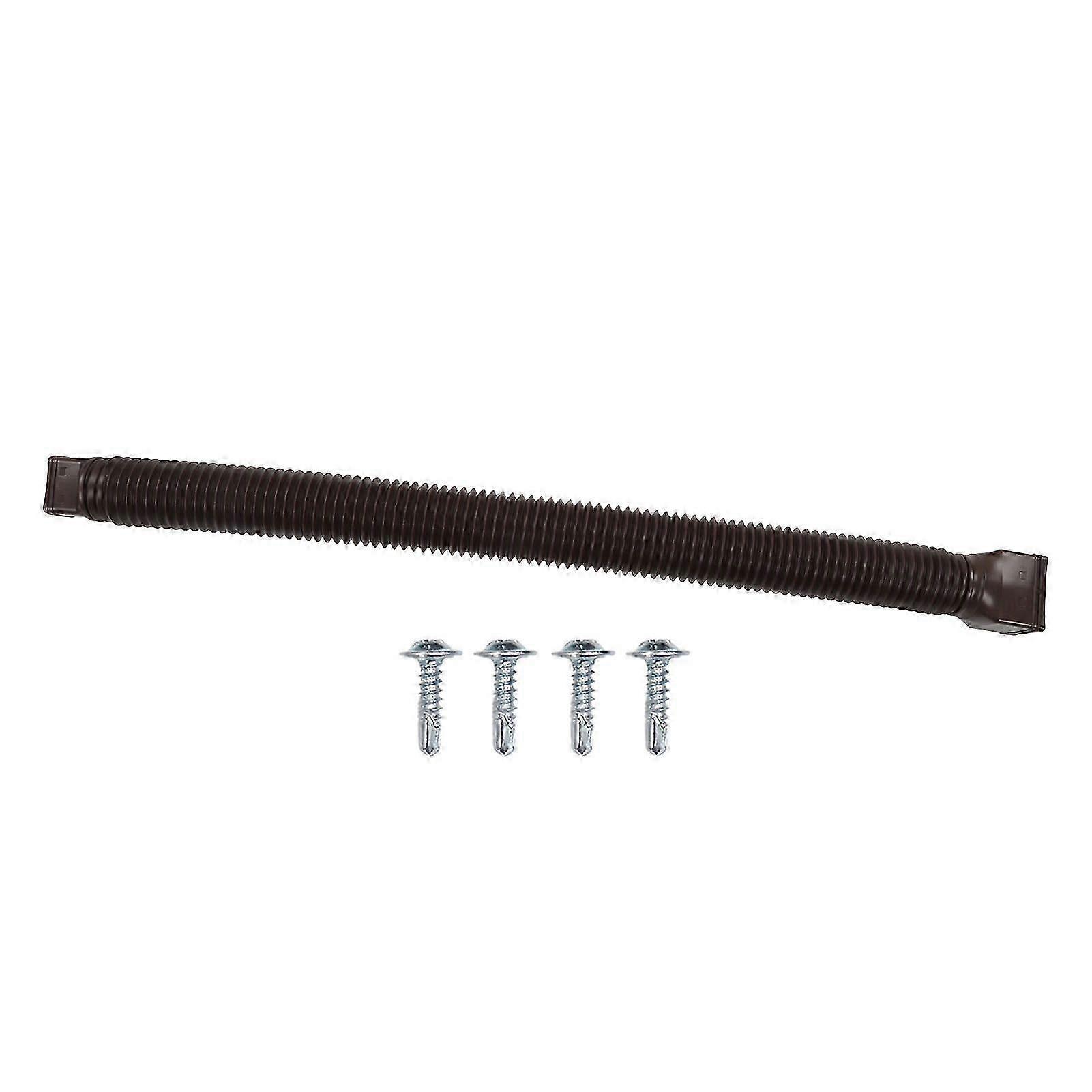 Retractable Gutter Downspout Extension, Drainage Pipe, Gutter Downspout Extension, Brown