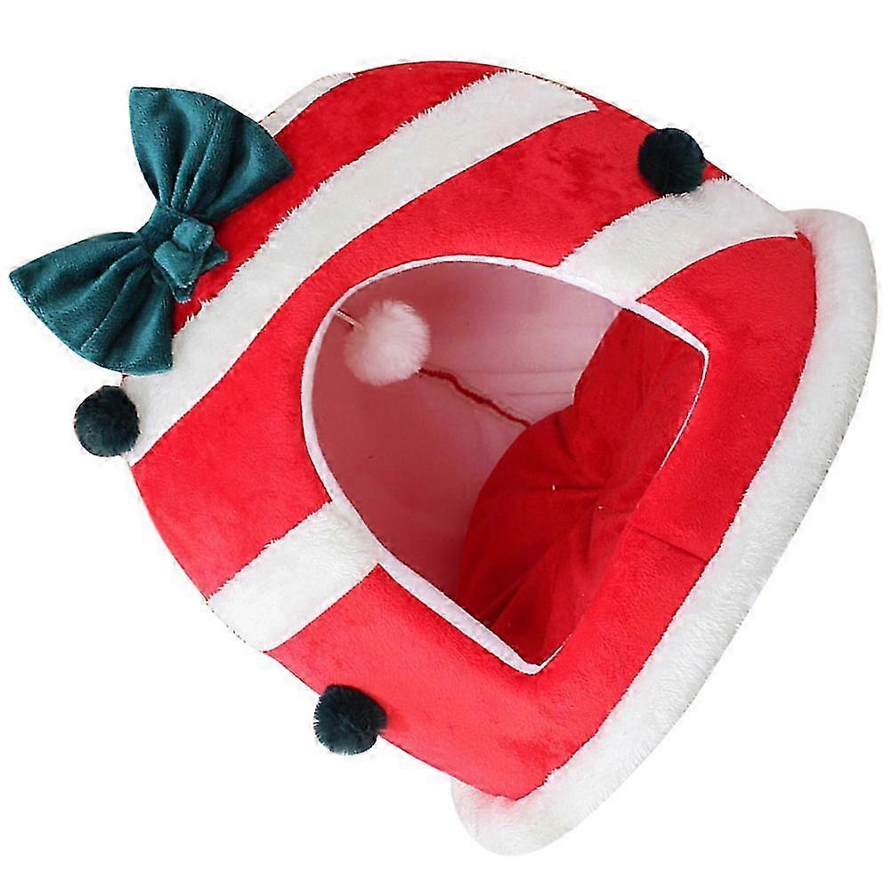 Christmas Cat Bed Fabric Designed compatible with Pet Sleeping Bed