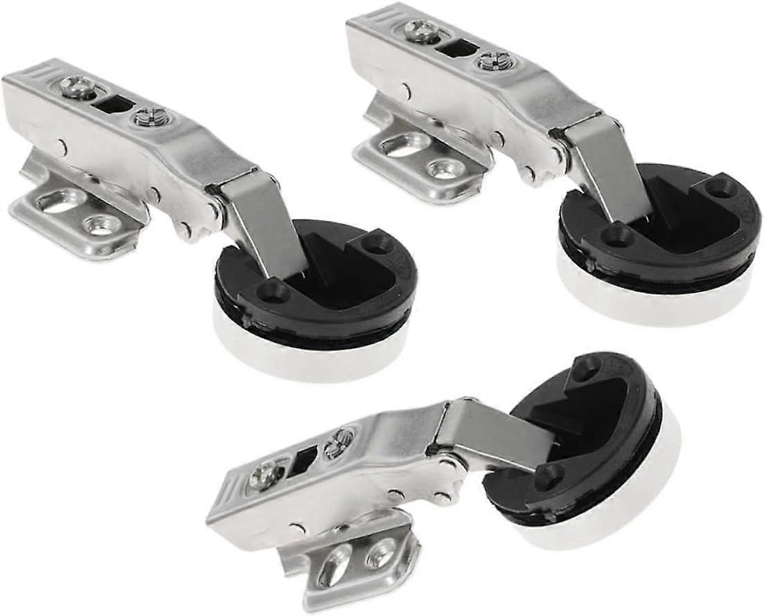 Operitacx 3pcs Silent Buffer Hinge for Kitchen Cabinets Soft Close