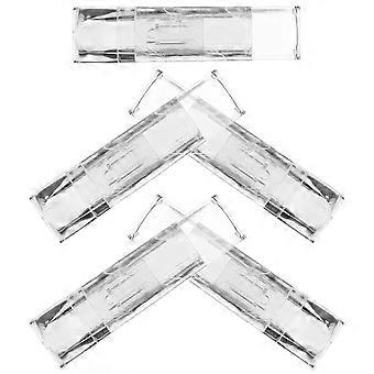 Transparent Lip Balm Tube for Lipstick Storage Portable 15Pcs