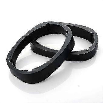 Adaptador Espaçador de alto-falante para carro 6x9 polegadas Universal Refit Preto 2pcs incluído