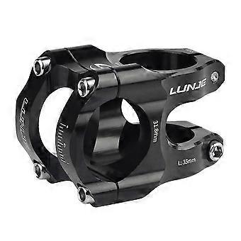 CNC Power Short 35mm Mountain Bike Bridge 31.8 Pipe Stem,Black