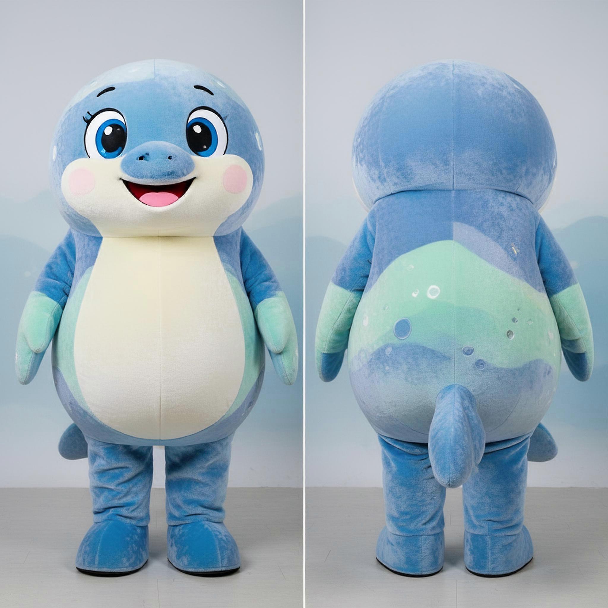 MASTICOT Soft Round Stellars Sea Cow Mascot