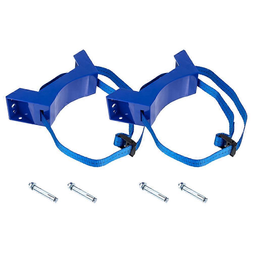 Gas Cylinder Fixed Rack Adjustable Bracket for 2Pcs Tank Holders