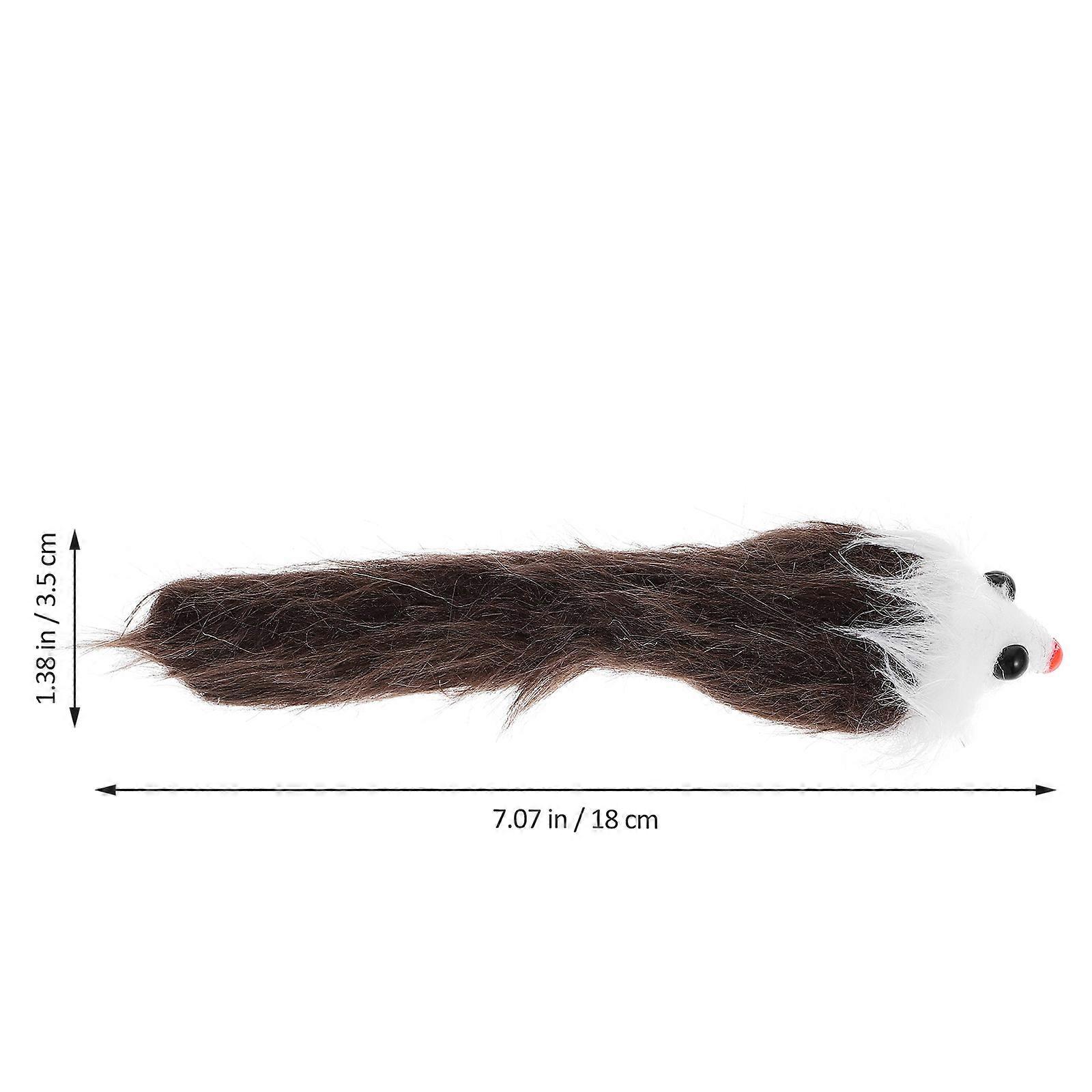 Plush Cat Mouse Toys Interactive Exerciser for Indoor Cats 5Pcs