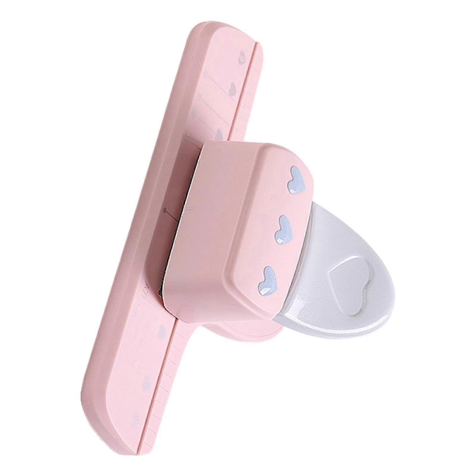 Handheld 3 Hole Punch Heart Shape