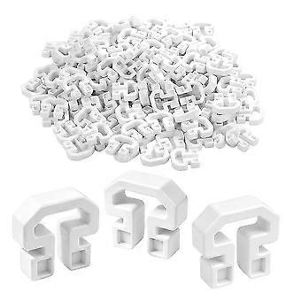 100PCS Soccer Net Clip for Goal - Plastic Soccer Goal Lock Net Clips Football Net Clips for Goal Net Systems-SFYGV
