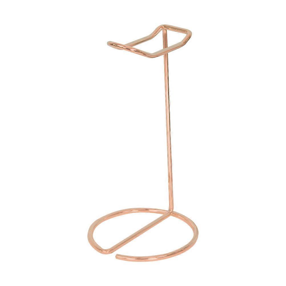 Golden Earphone Stand for Headset Bracket 1Pcs Practical Desktop Use