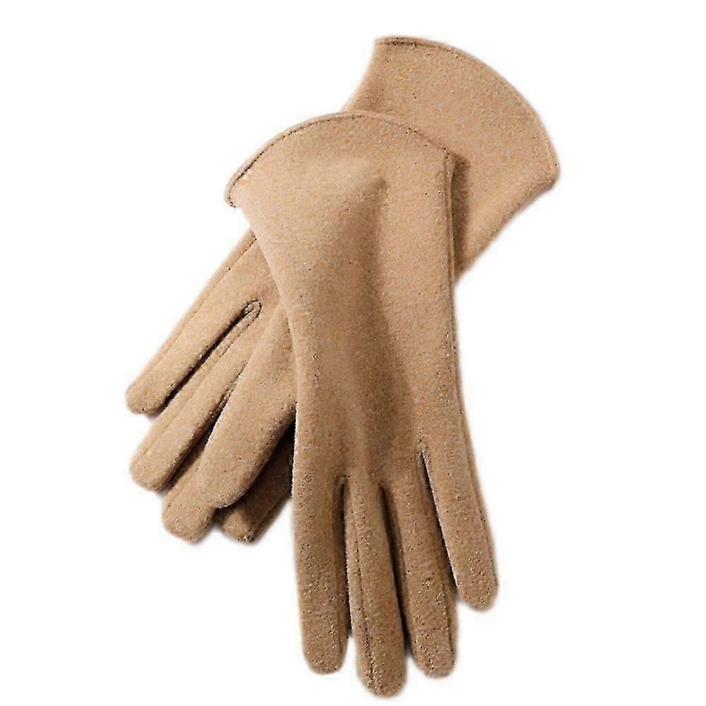 Touch Screen Sms Thermal Gloves With Warm Soft Lining