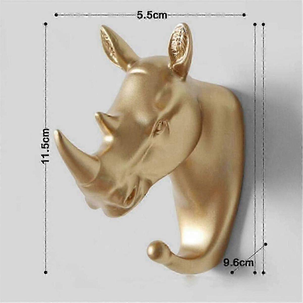 Creative Rhinoceros Decor Hook