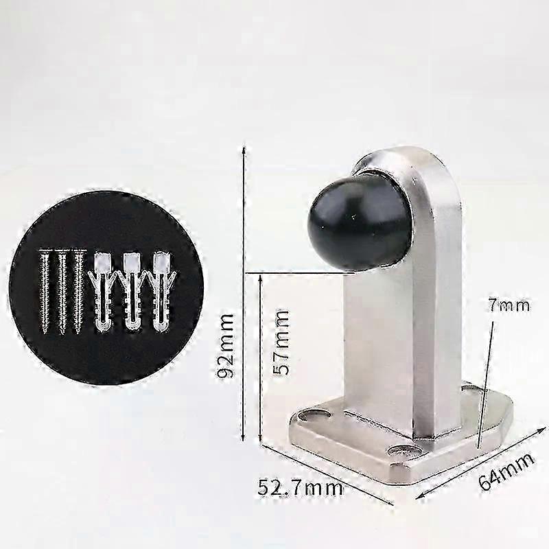 Anti-Collision Stainless Door Limiter