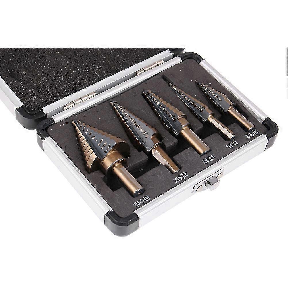 Multi Step Cobalt Drill Bit Set