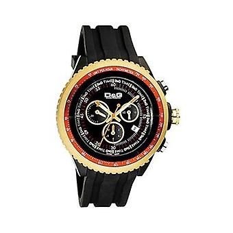 D&g sir d&g Quartz Analog Man Watch with DW0369 Rubber Bracelet