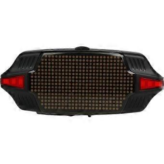 Intelligent Bicycle Sensing Brake Lights,APP Control Bike Rear Lamp Brake Sensing Warning Taillight for Night Riding