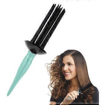 Hair Curling Comb Set Heatless Curler with Anti‑Slip Grip for Salon and Home Use, 3PCS B