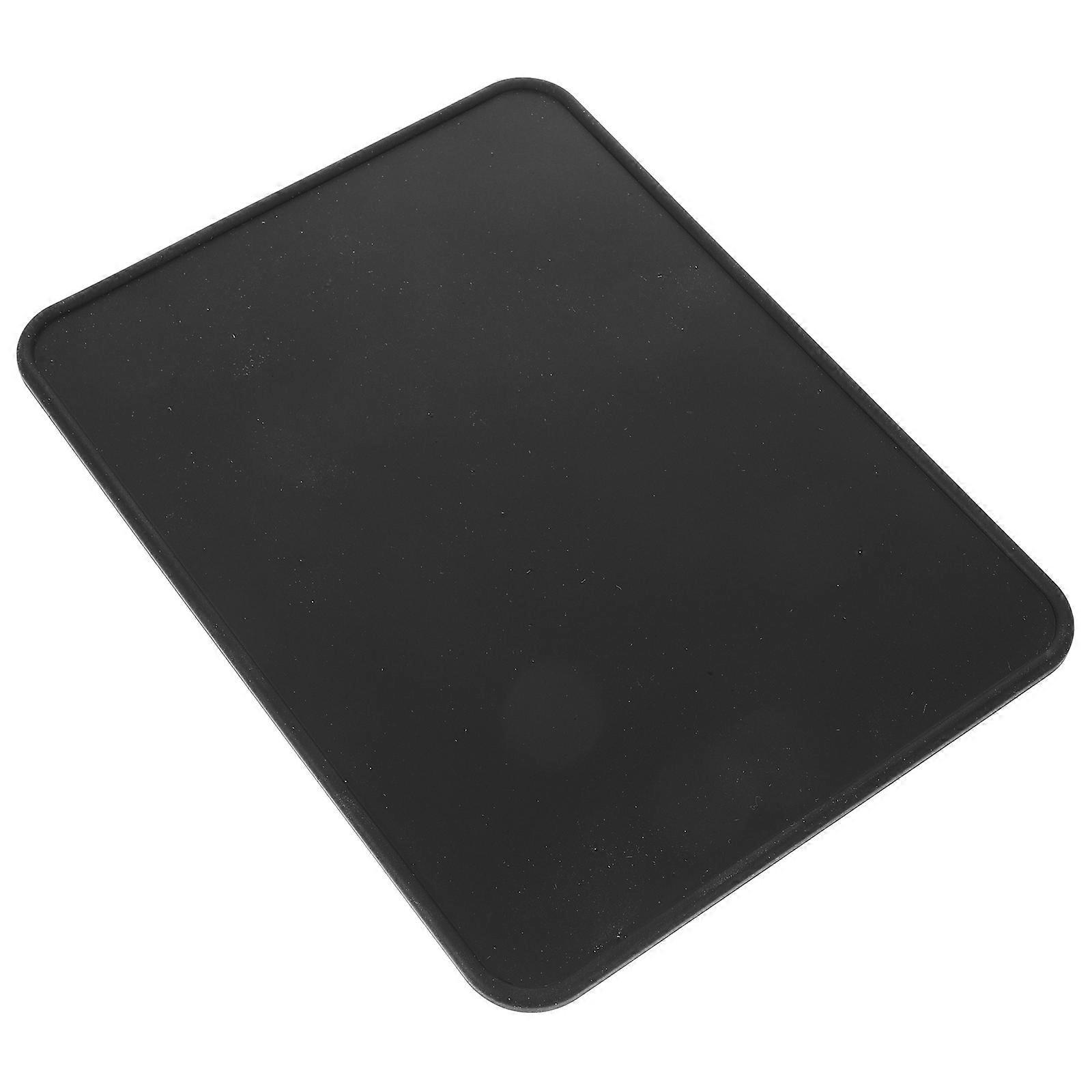 Black Silicone Coffee Tamper Mat
