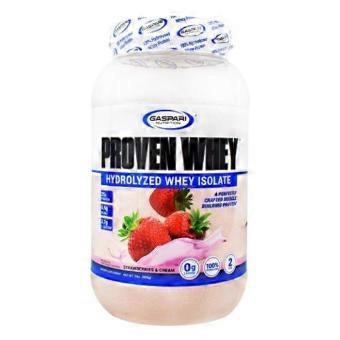 Gaspari Nutrition Proven Whey Hydrolyzed Whey Isolate Strawberries And Cream, 2 Lbs (Pack of 1)