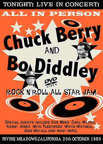 Bo DiddleyChuck Berry Rock 039N039 Roll All Star Jam DVD (2011) Bo Diddley cert E - Region 2