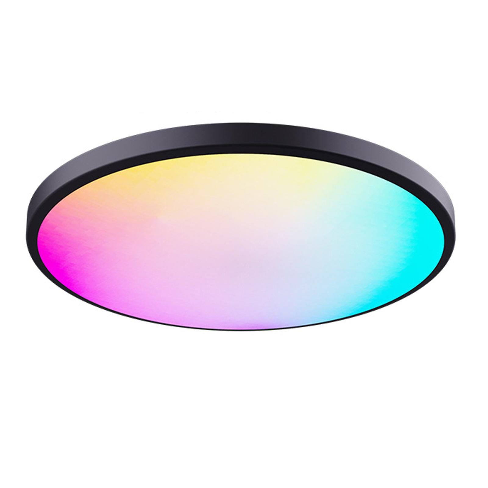 Rgbcw Ceiling Lamp Full Color Dimming Intelligent Rf Remote Control