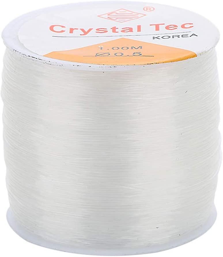 1 Rul elastisk snor perlesnor Perletråd Stretch elastik til armbånd