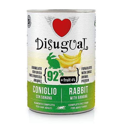 Disugual Frucht Kaninchen mit Banane Nassfutter für erwachsene Hunde