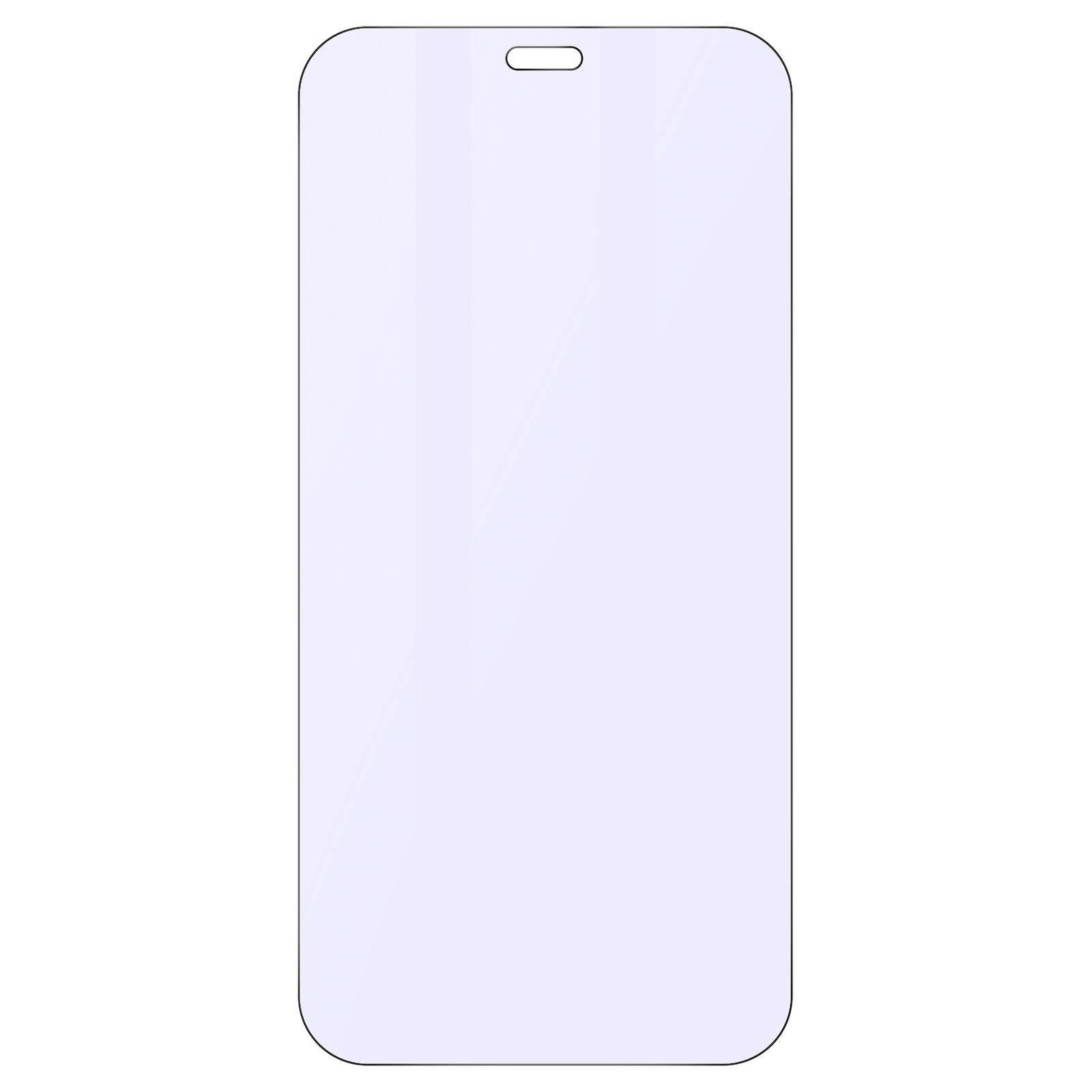 Apple iPhone 12 / 12 Pro Displayschutzfolie mit Blaulicht Filter – Rand Schwarz